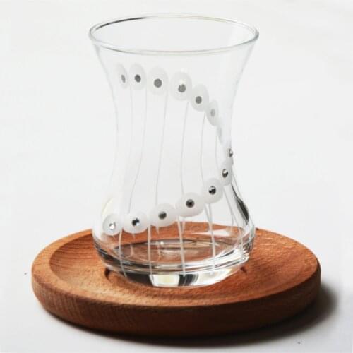 Turkish Tea Pasabahce Slim Waisted Anaconda Stone Tea Team 12 Piece Traditional Turkish Arab İngilz Tea Sets Ceylon Tea Orient