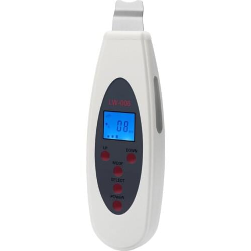 2020 Ultrasonic Skin Scrubber Cleanser Face Cleansing Acne Removal Facial Massager Ultrasound Peeling Clean Tone Lift