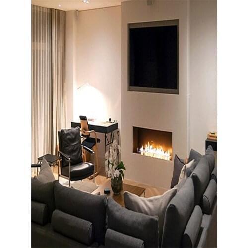 30 inch real fire indoor intelligent smart alcohol smart alexa ethanol fireplace