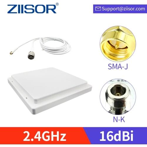 2.4GHz Wifi Antenna 2400M Panel Directional Antenna 16dBi SMA Male Router Antena Extender Signal Amplifier TX2400-PB-22