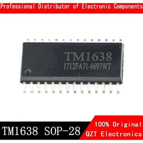 10pcs/lot TM1638 SOP28 1638 SOP new original In Stock