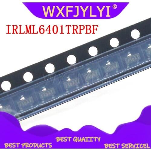 20PCS IRLML6401TRPBF SOT23 IRLML6401TR SOT IRLML6401 SOT-23 SMD new and original IC