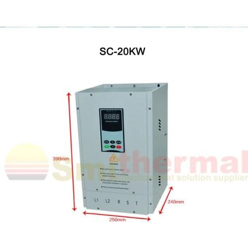 3 phase 380V 20KW Electromagnetic induction heater for Plastic Injection Molding Machine