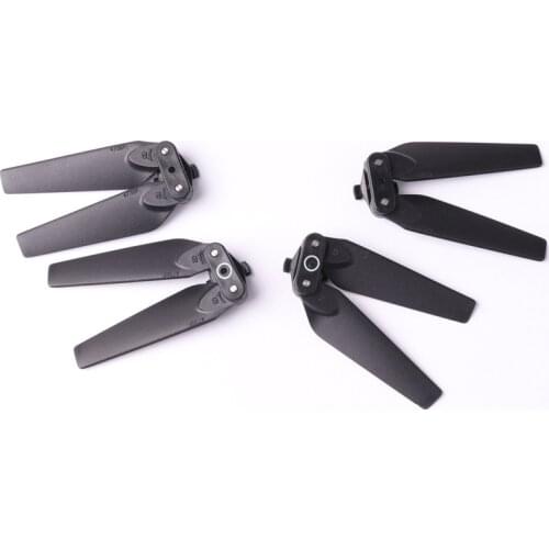 4pcs Spark Propeller Quick-Release Folding Blades Black Propellers for DJI Spark Drone Accessories 4730F Replacement Props