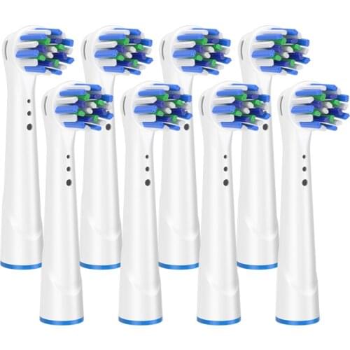 8Pcs replacement brush heads for Oral B electric toothbrush before power/Pro health/Triumph/3D Excel/clean precision vitality