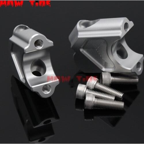 For Benelli TRK502 TRK 502 ADV 2017 Motorcycle Accessories CNC Aluminium Handle Bar Clamp Raised Extend Handlebar Mount Riser