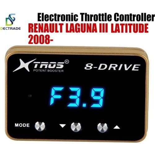 Dectrade Car Electronic Throttle Controller Racing Accelerator Potent Booster For Renault Laguna 3 Latitude 2008- Tuning Parts