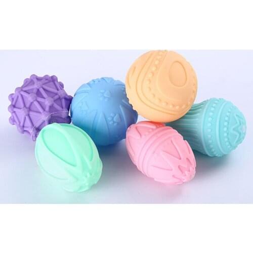 Baby Tactile Development Sensory Toys Ball Textured Hands Touch Massage Training Tactile Toys Ball Newborn Baby Toys 6 12 Months