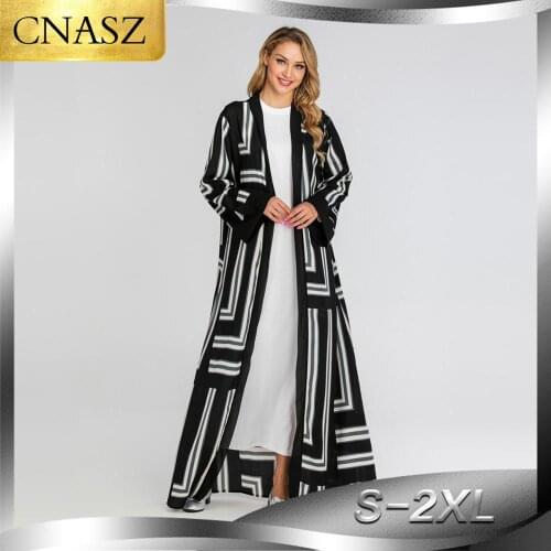 KLV Muslim Black Coffee Abaya Islamic Clothing For Women Embroidery Cardigan Dubai Kaftan Robe Dress Turkish Abaya Drop Shipping