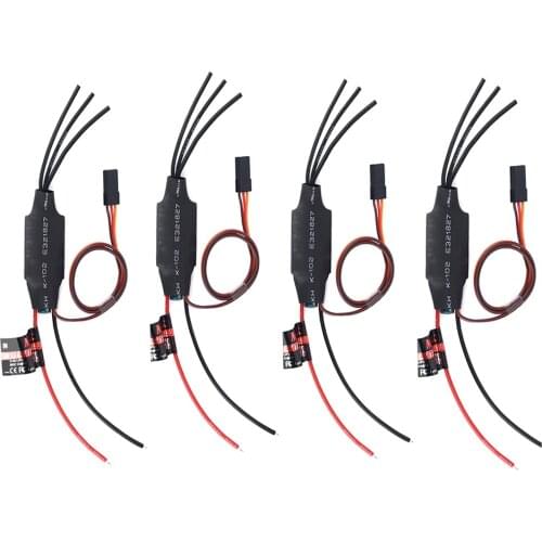 4PCS/1set 12A Speed Controller ESC with SimonK Firmware For FPV QAV250/210 RC Airplanes Quadcopter Over-Heat Protecti