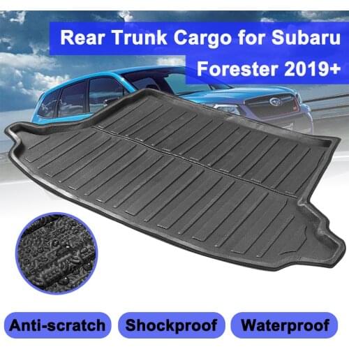 Floor Mat Liner Carpet Tray Car Boot Cargo Liner Tray Trunk Waterproof Car Styling Auto Floor Mat part For Subaru Forester 2019