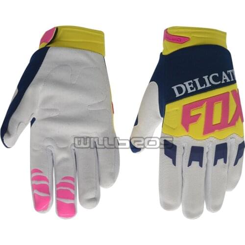 Delicate Fox Motorcycle Mountain Bicycle Offroad Motocross ATV Bike Riding Mens Dirtpaw Racing Enduro Racing Gloves