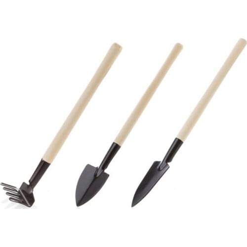 New Home Gardening Tool Set Balcony Home-grown Mini Digging Suits Three-piece Shovel Rake Garden Tools Combination