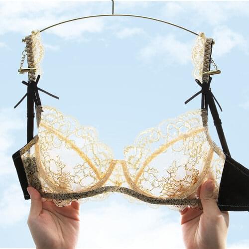 Sexy Lace Underwear Set Erotic Lingerie Womens Bra Female Clothes Transparent Bra Lace Panties SuitLingerie Set For Women
