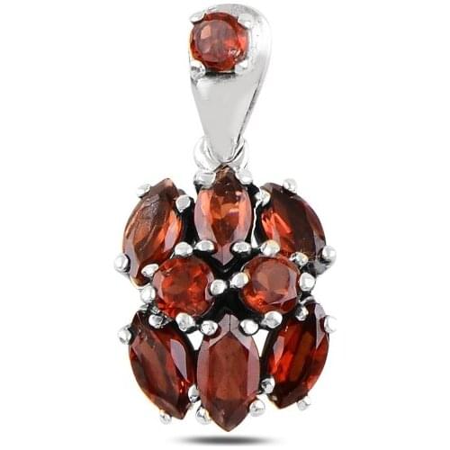 Silver 925 Sterling Zircon Cubic Zirconia Pendant