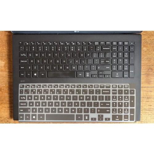 For LG Gram 17Z90N 17Z90P 2020 & LG Gram 17Z95N 2021 17" Laptop Silicone Laptop Keyboard Cover Skin Protector