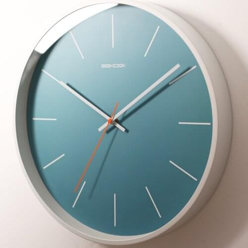 Modern Nordic Design Clock Wall Home Decor Digital Silent Clock Kitchen Mechanism Wall Decorations Living Room Watch Home 50Q014