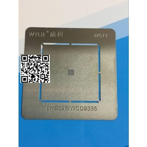 BGA reballing reball stencil for WCD9335 pm9326