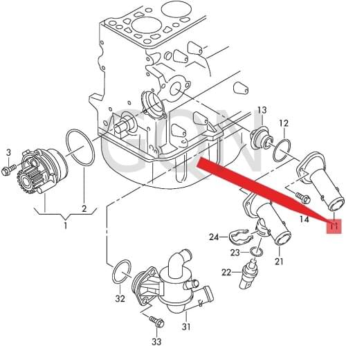 Pipe connection Vol ksw age nNe wBe etl eCl asi coJ ett aSh ara nsy ncr oTr ans por ter Cad dy Thermostat base