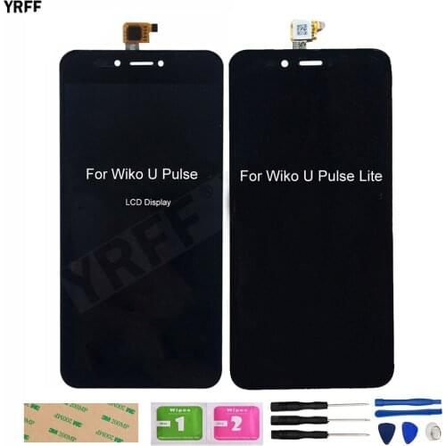 High Quality LCD Screen For Wiko U Pulse LCD Display With Touch Screen Glass Panel Digitizer Assembly Repair Parts