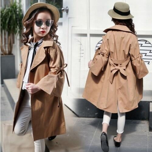 Wiqiripi Trench Coats For Girls