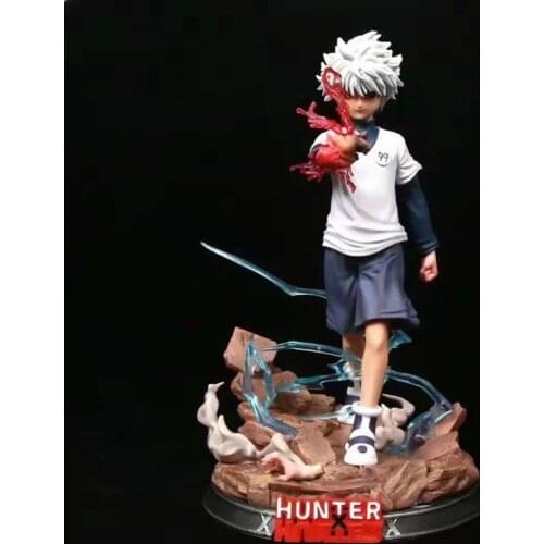 Japanese Anime 27cm Hunter X Hunter figure Toys Gon Freecss Killua Zoldyck Action Figure Toys for Children birthday gift