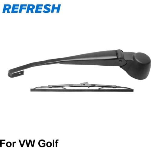 REFRESH Rear Wiper Arm & Rear Wiper Blade for VW Volkswagen Golf Mk4 Mk5 Mk6 Mk7 / Golf Plus
