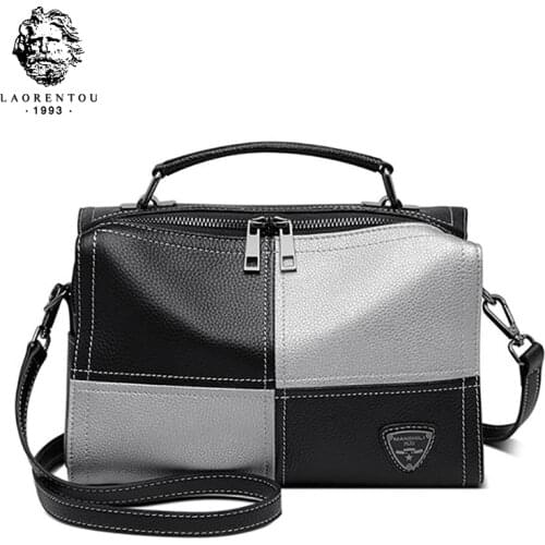LAORENTOU Womens Handbag Shoulder Bags Female Top Handle Large Capacity Totes Shoulder Messenger Bag Casual Mothers Day Gift