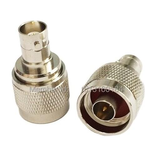 1pc N Male Plug to BNC Female Jack RF Coax Adapter convertor Connector Straight Nickelplated NEW wholesale