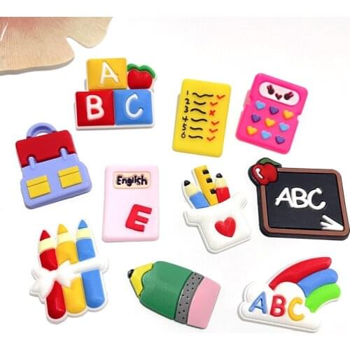 10Pcs Large Study Tool School Items Figurines & Miniatures Embellishment Accessories Home Decoration