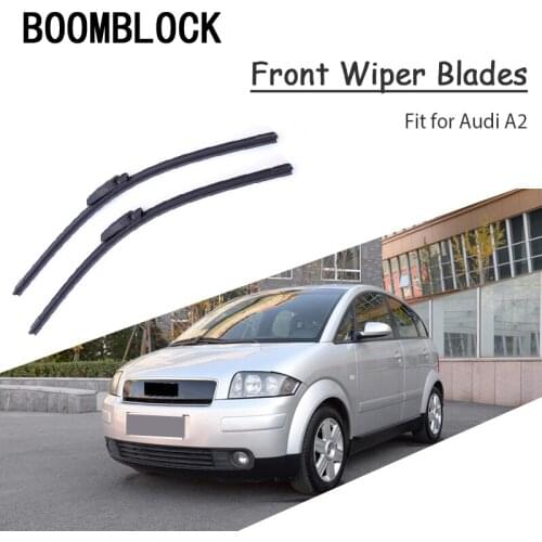 2x Auto Car Windshield Soft Rubber Wiper Blade Refit For Audi A2 2002 2003 2004 2005 Audi Accessories Original Windscreen Motor