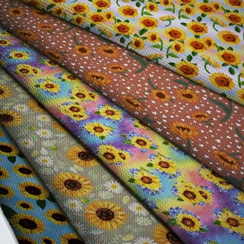 50*140cm Bullet Textured Liverpool Fabric Flower Printed DIY Tissue Kids Home Textile for Sewing Quilt Decoration Home