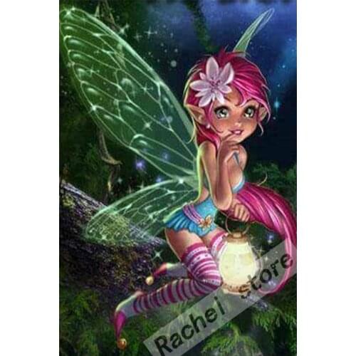 Diamond Embroidery Diy Diamond Painting Cross Stitch Kits Diamond Mosaic Cartoon girl Full Square Diamond Embroidey DS245