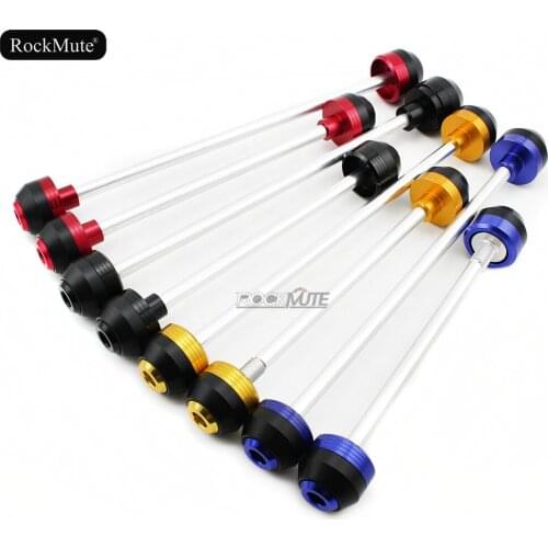 For Aprilia SL750 SHIVER 2007 2008 2009 2010 2011 2012 2013 2014 Motorcycle Front Axle Fork Wheel Protector Crash Slider