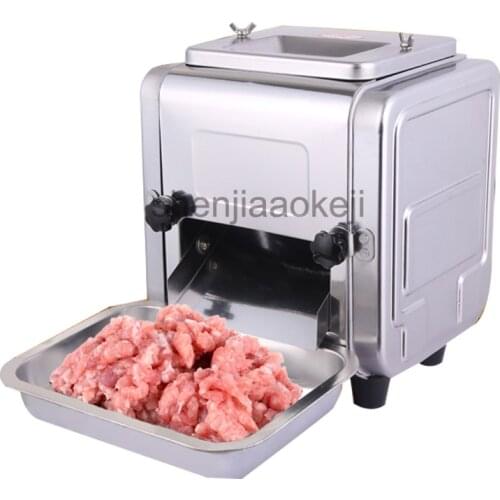 Stainless steel electric Meat slicer commercial multi-function meat slicing machine dicing meat cutter 220v 550w 1pc