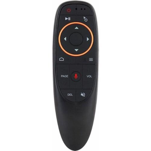 G10 Voice Remote Control 2.4G Wireless Air Mouse Gyroscope IR Learning for Android tv box HK1 H96 Max X96 mini