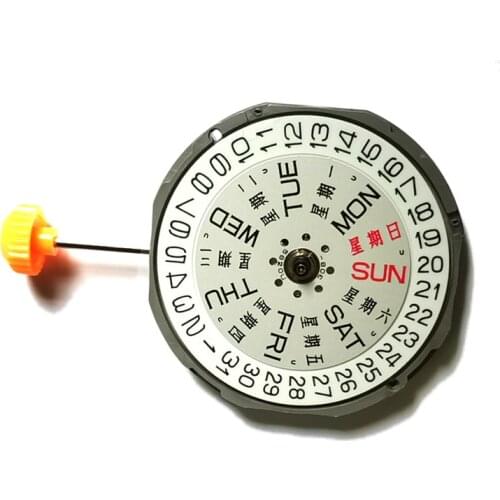 Watch movement accessories For MIYOTA 1M02 movement three-pin double calendar quartz movement does with batteries