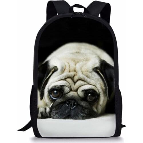 Lovely Family Pet Dog Backpack for Teenager Boys Girls Cute Children Kids Backpack Campus Travel Backbag Big Size