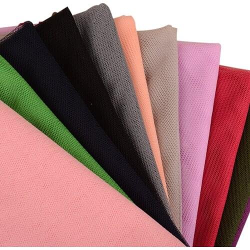 Soft Mesh Lace Fabric for Veil DIY Accessories Mosquito Net Cushions Home Textile 500x160cm