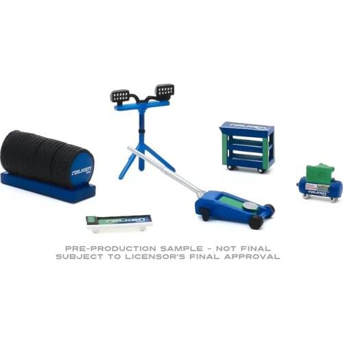 GreenLight 1:64 Falken Shop Tools Series Collection die-casting alloy tool set