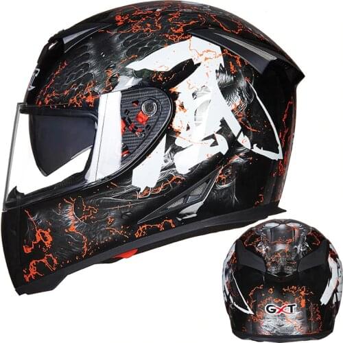 The latest GXT-358 motorcycle helmet full face helmet mens racing capacete casco motocross cascos