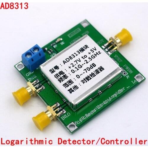 NEW AD8313 0.1 GHz to 2.5 GHz 70 dB Logarithmic Detector Controller module Logarithmic amplifier