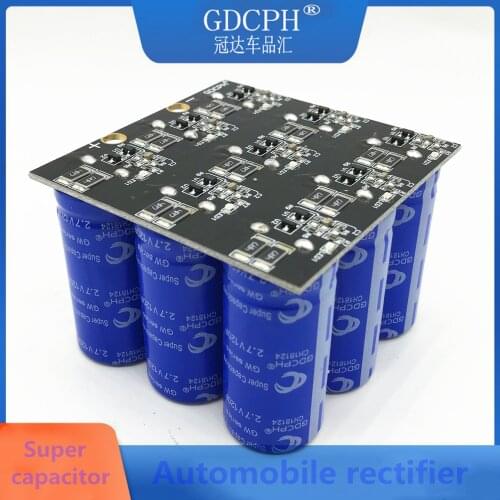 Condensador Industrial 24V13F Farad, fuente de alimentación, módulo de respaldo, puede almacenar super 2,7 V 120f