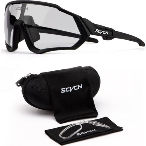 2021 Men Women Photochromic 1 Lens Glasses Road Bike Cycling Sunglasses Bicycle MTB Goggle Sport Fashion Uv400 Eyewear Fishing