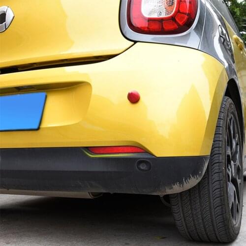 Rear bumper light ref lector lamp frame For Mercedes Smart 453 Forfour Car styling Accessories