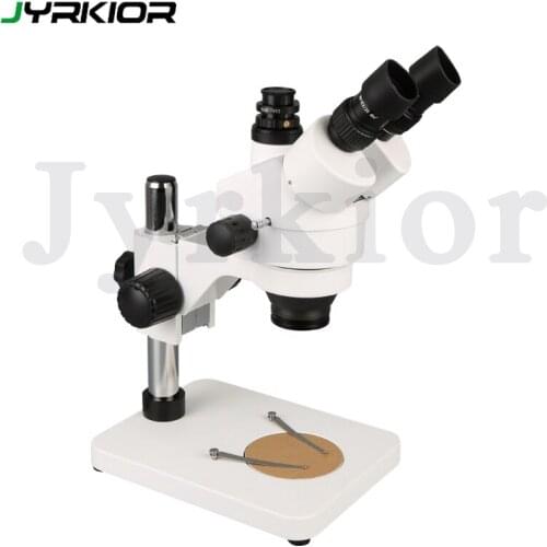 Kaisi 7X-45X Digital Zoom Repair Mobile Phone PCB Inspection Stereo Trinocular Microscope Camera Supported