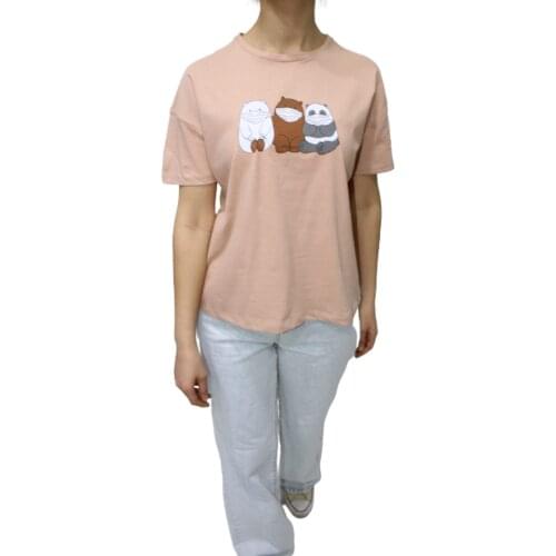 Bike Collar Three Masked T-Short-CAMEL