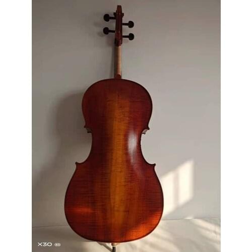 Hand made cello 1/4, solid wood maple back, ribs, neck, , SONG Brand 1/4 cello with bag,bow and rosin