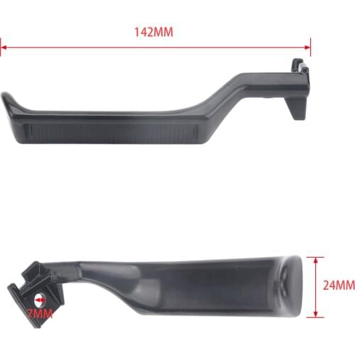 Inner Interior Door Handle Front Driver & Passenger Side for Ford Bronco 1987-96 F150 F250 F350 Truck E7TZ1522600A E7TZ1522601A