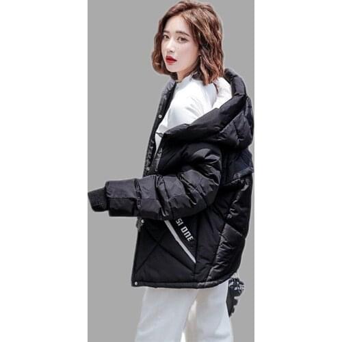 Women Clothing Cotton Padded Clothes New Loose And Thickened Warm Keeping Short Bread Jacket Winter